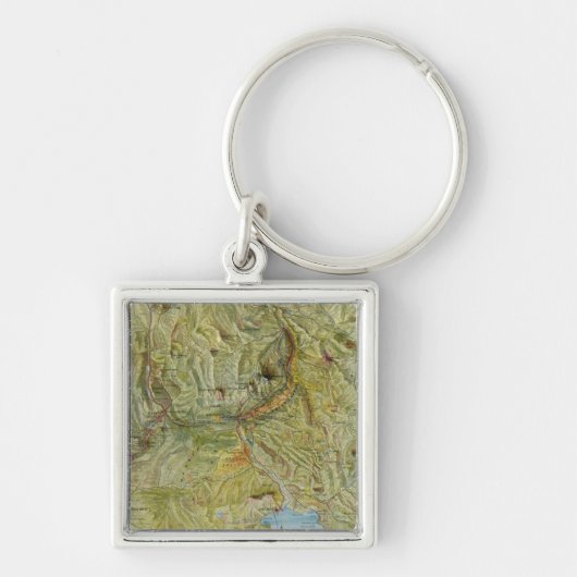 イエローストーン国立公園2 キーホルダー (正面)