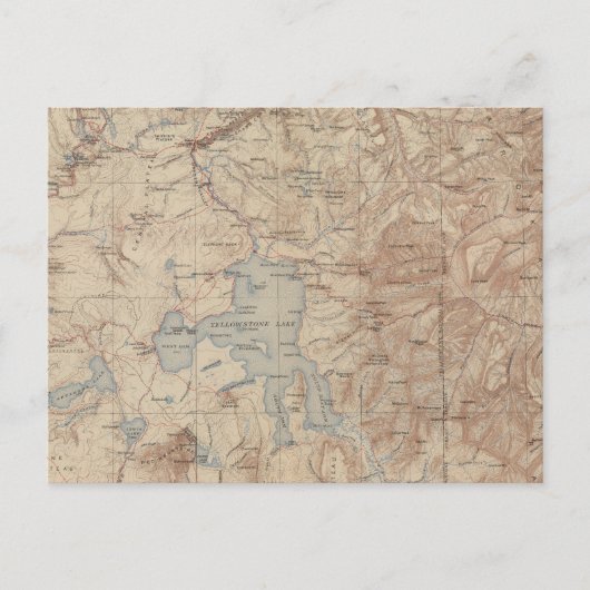 イエローストーン国立公園2 ポストカード (正面)