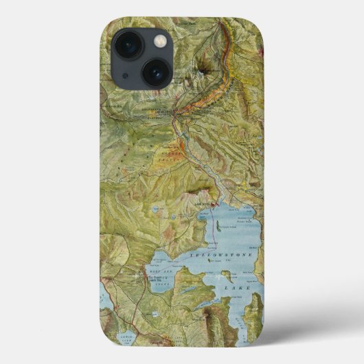 イエローストーン国立公園2 Case-Mate iPhoneケース (裏面)