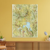 イエローストーン国立公園3 キャンバスプリント (インサイチュ (リビング))