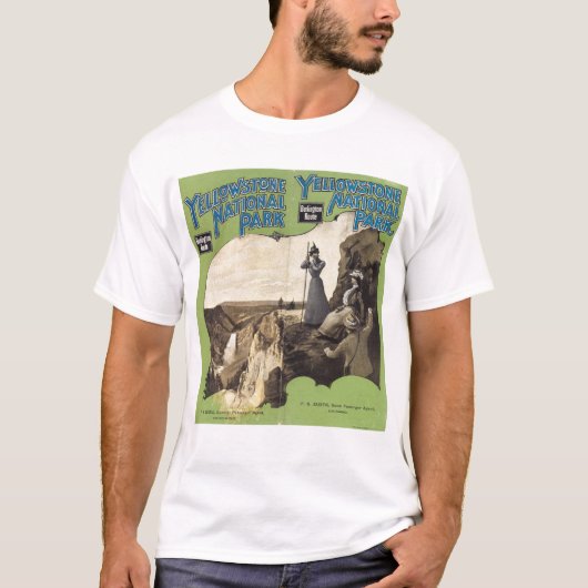 イエローストーン国立公園3 Tシャツ (正面)