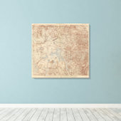 イエローストーン国立公園 キャンバスプリント (インサイチュ (ウッドフロア))