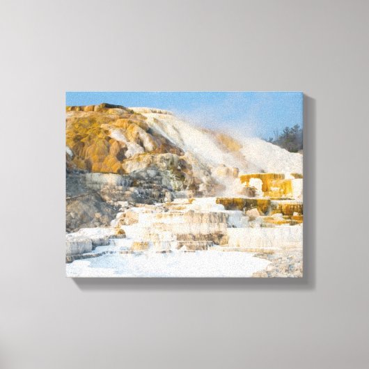 イエローストーン国立公園 キャンバスプリント (正面)