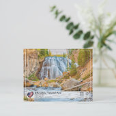 イエローストーン国立公園 – ギボン秋 ポストカード (スタンド正面)