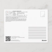 イエローストーン国立公園 – グリズリーベア ポストカード (裏面)