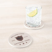 イエローストーン国立公園 コースター (側面)