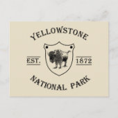 イエローストーン国立公園 シーズンポストカード (正面)