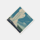 イエローストーン国立公園 スタンダードカクテルナプキン (角)