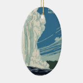 イエローストーン国立公園 セラミックオーナメント (右)