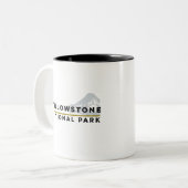 イエローストーン国立公園 ツートーンマグカップ (正面左)