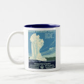 イエローストーン国立公園 ツートーンマグカップ (左)