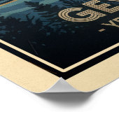 イエローストーン国立公園 – ノリスガイザー盆地 ポスター (角)