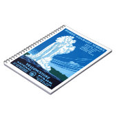 イエローストーン国立公園 ノートブック (左側)