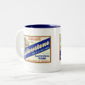 イエローストーン国立公園(バッファロー) ツートーンマグカップ (正面左)