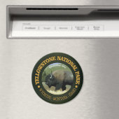 イエローストーン国立公園（ビソン） マグネット (インサイチュ (食洗機))