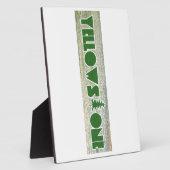 イエローストーン国立公園 フォトプラーク (側面)