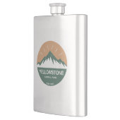 イエローストーン国立公園 フラスク (左)