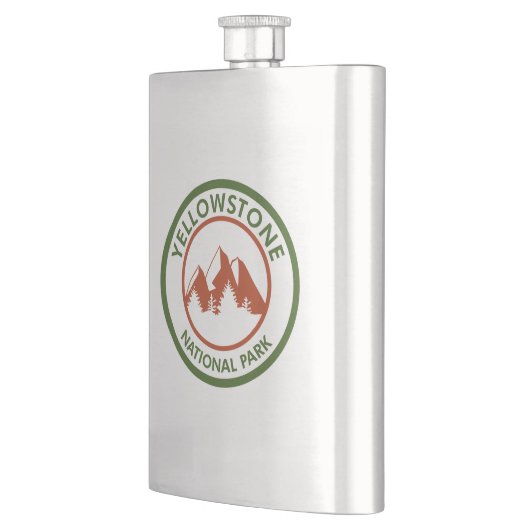 イエローストーン国立公園 フラスク (左)