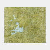 イエローストーン国立公園 フリースブランケット (正面(横))