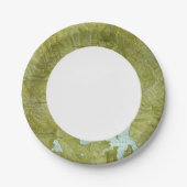 イエローストーン国立公園 ペーパープレート (正面)