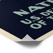 イエローストーン国立公園 ポスター (角)