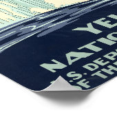 イエローストーン国立公園 ポスター (角)