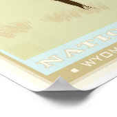 イエローストーン国立公園 ポスター (角)