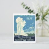 イエローストーン国立公園 ポストカード (スタンド正面)