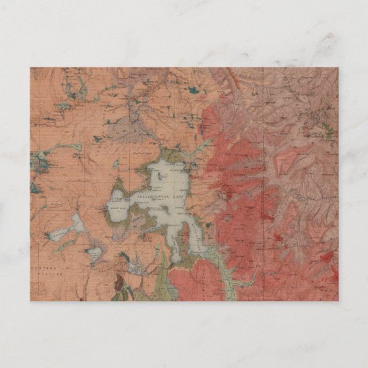 イエローストーン国立公園 ポストカード (正面)