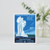 イエローストーン国立公園 ポストカード (スタンド正面)