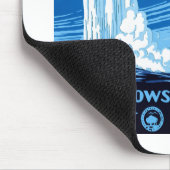 イエローストーン国立公園 マウスパッド (コーナー)