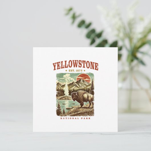 イエローストーン国立公園 – マウンテンとビソン (スタンド正面)