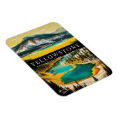 イエローストーン国立公園 マグネット (右側)