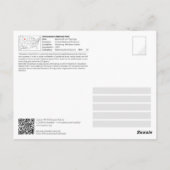 イエローストーン国立公園 – マンモスホット春 ポストカード (裏面)