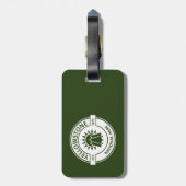 イエローストーン国立公園 ラゲッジタグ (裏面縦)