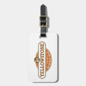 イエローストーン国立公園 ラゲッジタグ (正面縦)