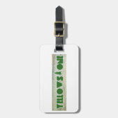 イエローストーン国立公園 ラゲッジタグ (正面縦)