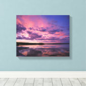 イエローストーン国立公園、ワイオミング。アメリカ。 キャンバスプリント (インサイチュ (ウッドフロア))