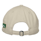 イエローストーン国立公園 刺繍入りキャップ (裏面)