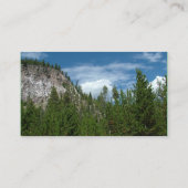 イエローストーン国立公園 名刺 (裏面)