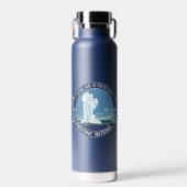 イエローストーン国立公園 – 旧型WPA ウォーターボトル (正面)