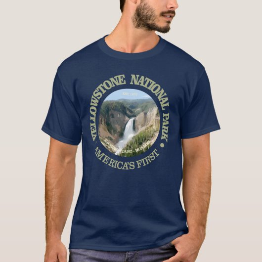 イエローストーン国立公園(秋) Tシャツ (正面)
