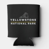 イエローストーン国立公園 缶クーラー (裏面)
