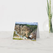 イエローストーン国立公園 誕生日おめでとうカード シーズンカード (正面)