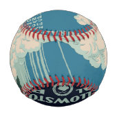 イエローストーン国立公園 野球ボール (裏面)