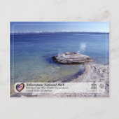 イエローストーン国立公園 – 魚釣りコーン ポストカード (正面)