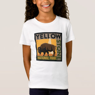 イエローストーン国立公園 Buffalo Tシャツ