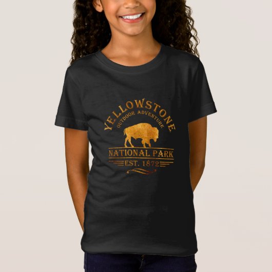 イエローストーン国立公園 Tシャツ (正面)
