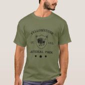 イエローストーン国立公園 Tシャツ (正面)