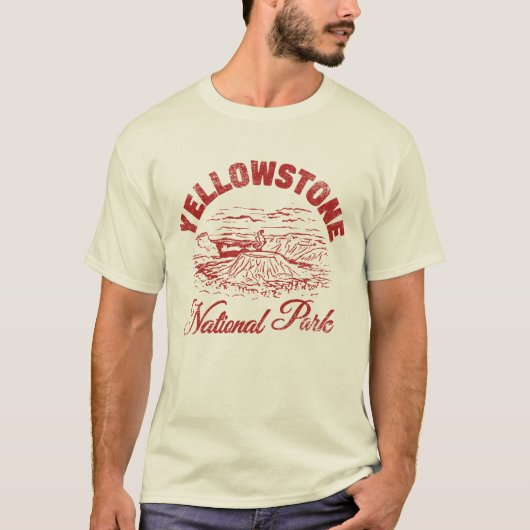 イエローストーン国立公園 Tシャツ (正面)